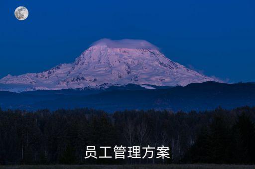 公司員工管理制度方案，公司員工管理制度是什么