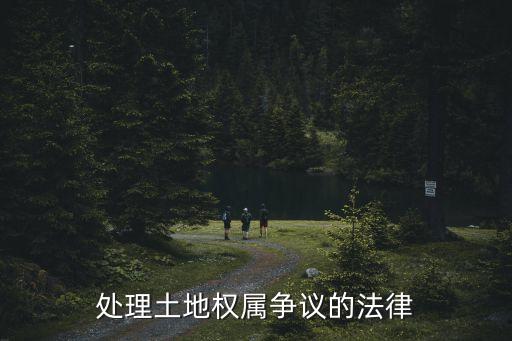 關(guān)于土地糾紛的法律，土地侵權(quán)糾紛的解決的法律規(guī)定