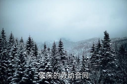 醫(yī)院的勞動合同