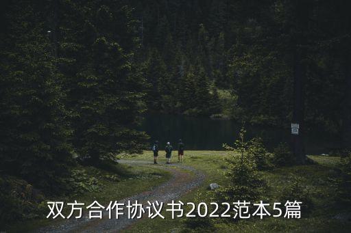 雙方合作協(xié)議書范本介紹人，兩人合作協(xié)議書范文5篇