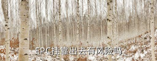 EPC掛靠出去有風(fēng)險嗎
