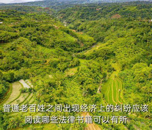 合同糾紛買哪些法律書，普通老百姓之間出現(xiàn)經(jīng)濟上的糾紛應(yīng)該閱讀哪些法律書籍可以有所
