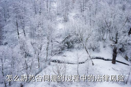 技術(shù)合同如何規(guī)避法律風(fēng)險(xiǎn)，合同履行中法律風(fēng)險(xiǎn)控制如何避免