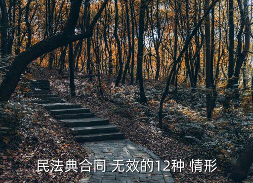 無效民事法律行為的情形,簡述無效民事法律行為的情形
