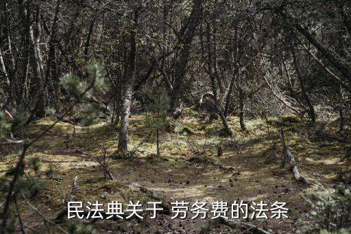 民法典對(duì)勞務(wù)合同的相關(guān)規(guī)定,勞務(wù)合同在民法典第幾條