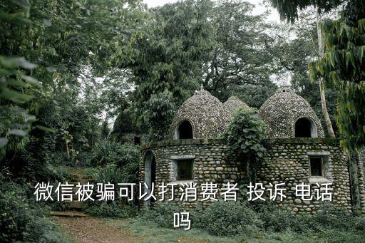  微信被騙可以打消費(fèi)者 投訴 電話嗎