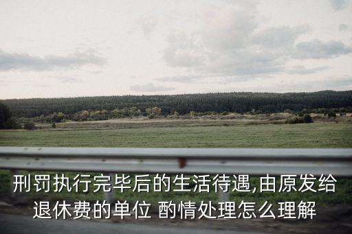 酌情處理,著情處理和酌情處理