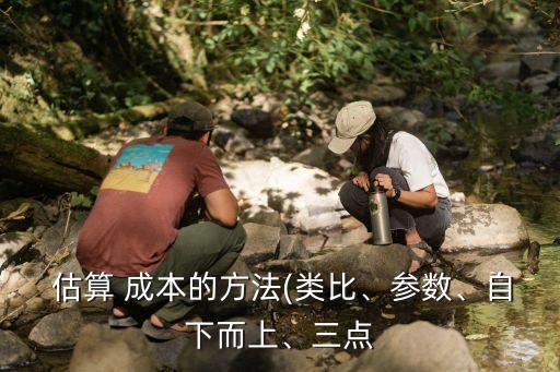  估算 成本的方法(類比、參數(shù)、自下而上、三點