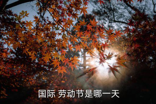  國(guó)際 勞動(dòng)節(jié)是哪一天