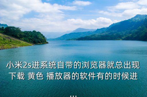 黃色播放器