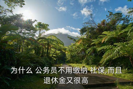 公務(wù)員要交社保嗎,考上公務(wù)員之前交的社保怎么辦