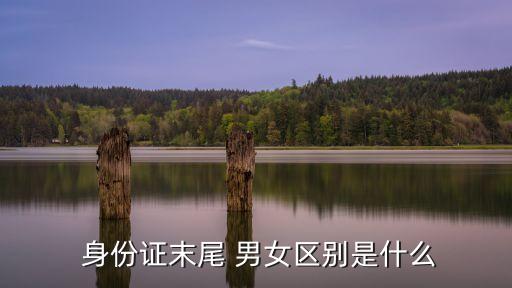 身份證末尾 男女區(qū)別是什么