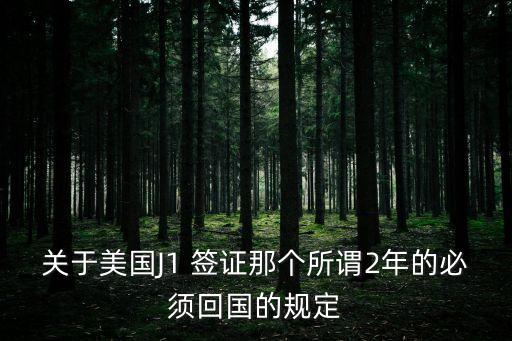 美國(guó)j1簽證,美國(guó)J1簽證有效期