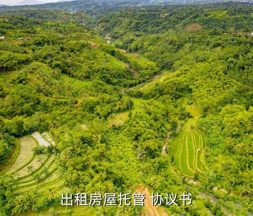 出租房屋托管 協(xié)議書