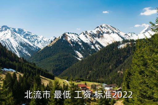 北流市 最低 工資 標(biāo)準(zhǔn)2022