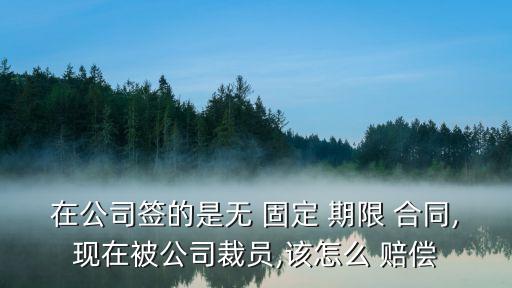 在公司簽的是無(wú) 固定 期限 合同,現(xiàn)在被公司裁員,該怎么 賠償