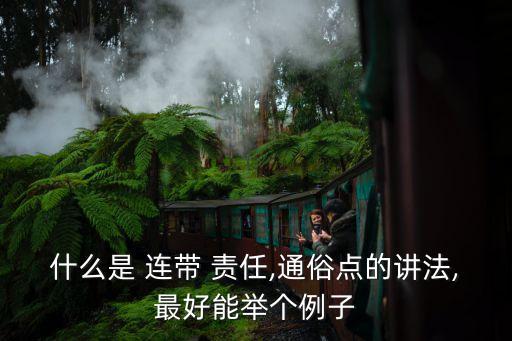 什么是連帶責(zé)任