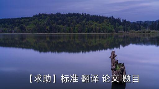 翻譯方面的論文題目,英語專業(yè)翻譯方向論文題目