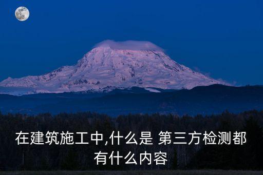 第三方檢驗(yàn)