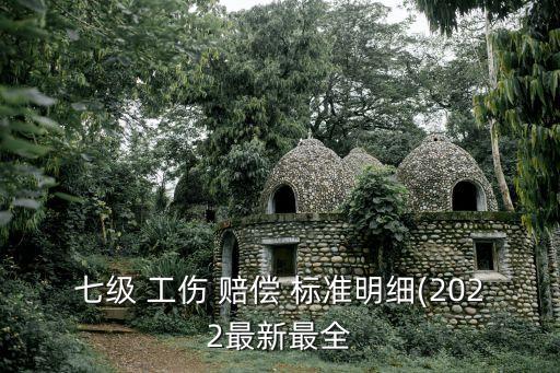 七級 工傷 賠償 標(biāo)準(zhǔn)明細(xì)(2022最新最全