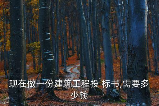 做標(biāo)書多少錢,附近標(biāo)書制作公司