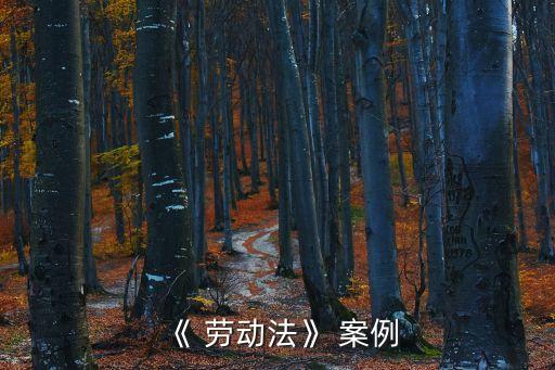 勞動合同法案例分析前五講,大學(xué)生就業(yè)勞動合同法案例分析