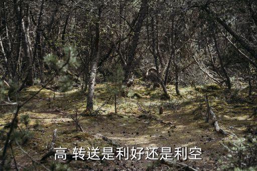 高 轉(zhuǎn)送是利好還是利空
