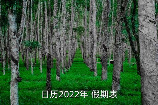 假期安排