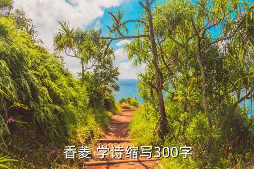 香菱學(xué)詩概括,紅樓夢第48回香菱學(xué)詩概括