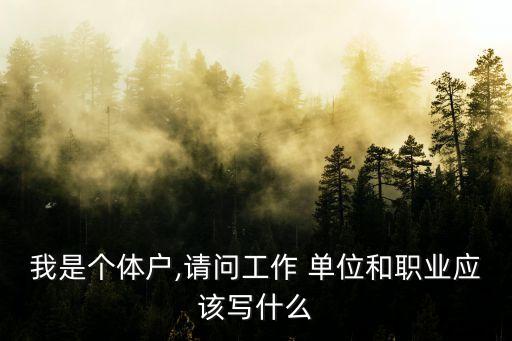 工作單位及職務(wù)怎么寫,自己開店工作單位及職務(wù)怎么寫