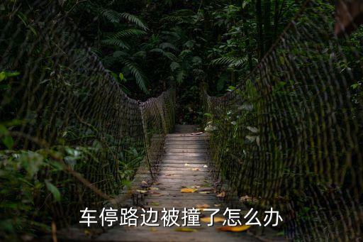 車停路邊被撞了怎么辦