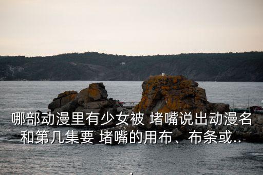 哪部動(dòng)漫里有少女被 堵嘴說(shuō)出動(dòng)漫名和第幾集要 堵嘴的用布、布條或...