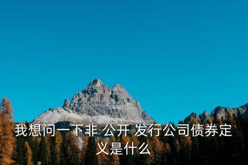 非公開發(fā)行
