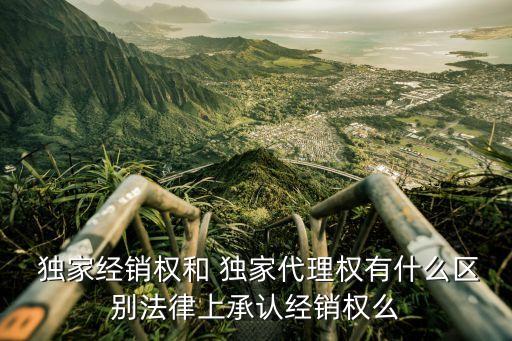 獨家經(jīng)營