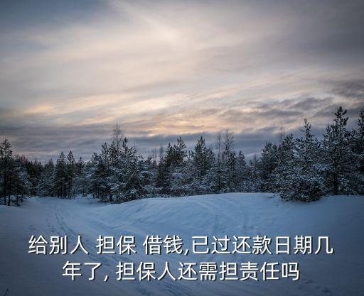 擔保借錢