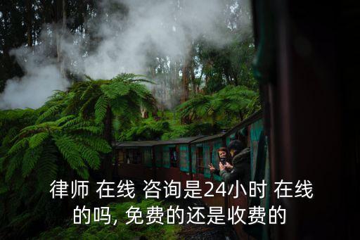  律師 在線 咨詢是24小時 在線的嗎, 免費的還是收費的