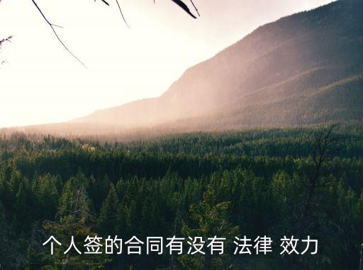 個人簽訂的協(xié)議有法律效力嗎,夫妻之間簽訂的協(xié)議如何才有法律效力