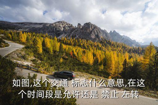 禁止左轉(zhuǎn)標(biāo)志,有左轉(zhuǎn)車道但有禁止左轉(zhuǎn)標(biāo)志