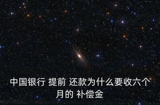 提前還款補(bǔ)償金,交通銀行提前還款補(bǔ)償金