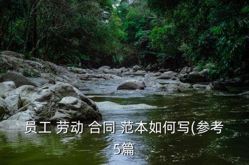 正規(guī)勞動合同范本,勞動局正規(guī)勞動合同范本