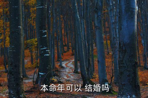 本命年能結(jié)婚么