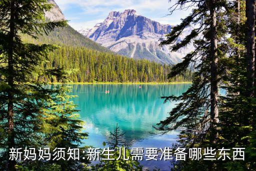 新媽媽須知:新生兒需要準(zhǔn)備哪些東西