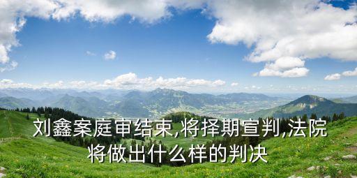 又開庭了 劉鑫提交了新證據(jù)