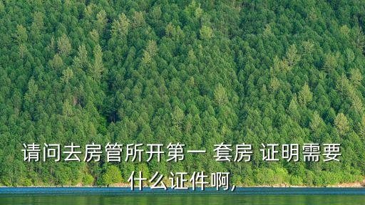 請(qǐng)問(wèn)去房管所開(kāi)第一 套房 證明需要什么證件啊,