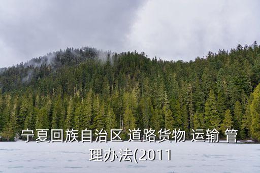 道路運(yùn)輸管理