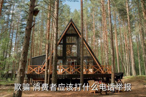 欺騙 消費(fèi)者應(yīng)該打什么電話舉報(bào)
