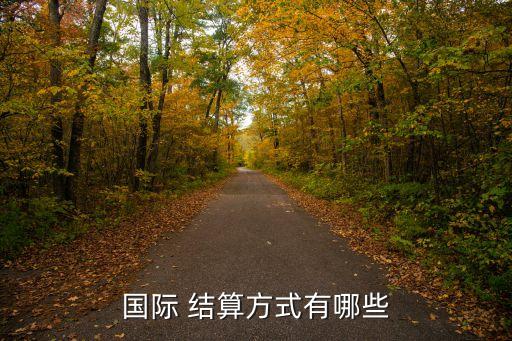 國(guó)際 結(jié)算方式有哪些