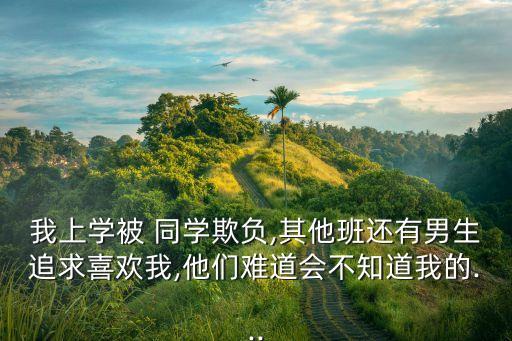 我上學(xué)被 同學(xué)欺負,其他班還有男生追求喜歡我,他們難道會不知道我的...