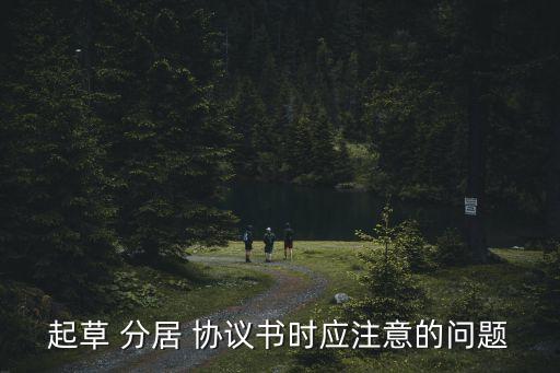 分居協(xié)議書怎樣才有效,單方面分居協(xié)議書是否有效