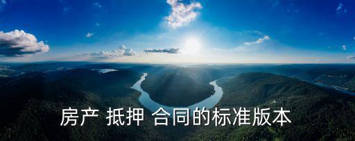 擔(dān)保抵押合同